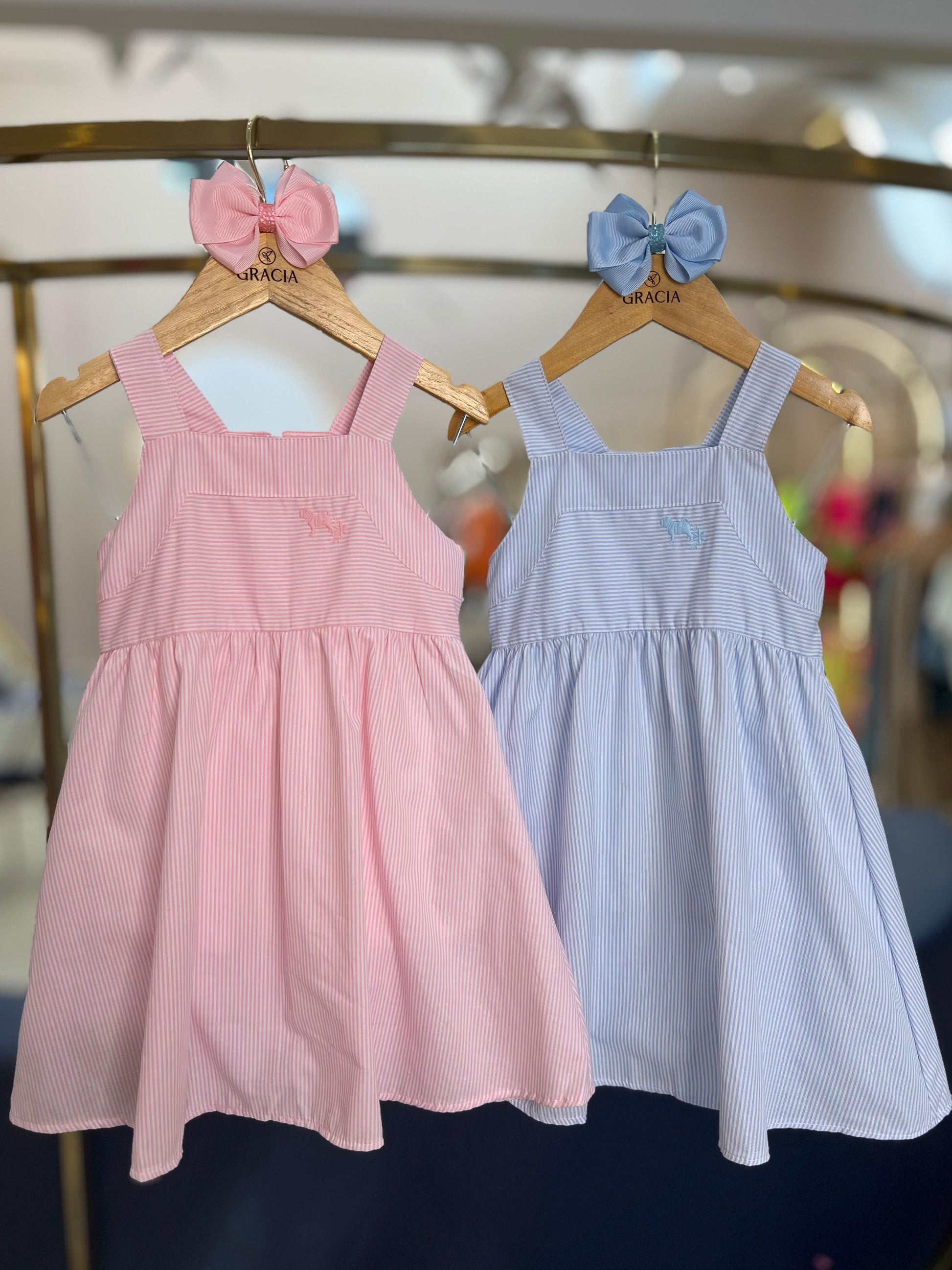 Vestido Fresh Listrado Rosa Charpey - Gracia