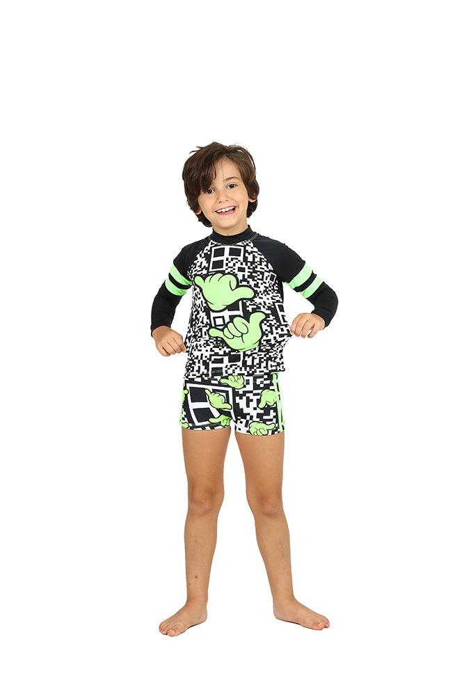 Conjunto Blusa ML e Sunga Arthur Loose Siri - Gracia