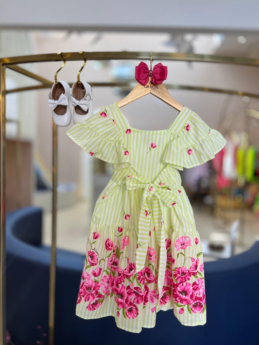 Vestido com Laço Momi - Gracia