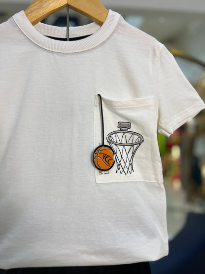 Conjunto Tshirt e Bermuda Basket Youccie