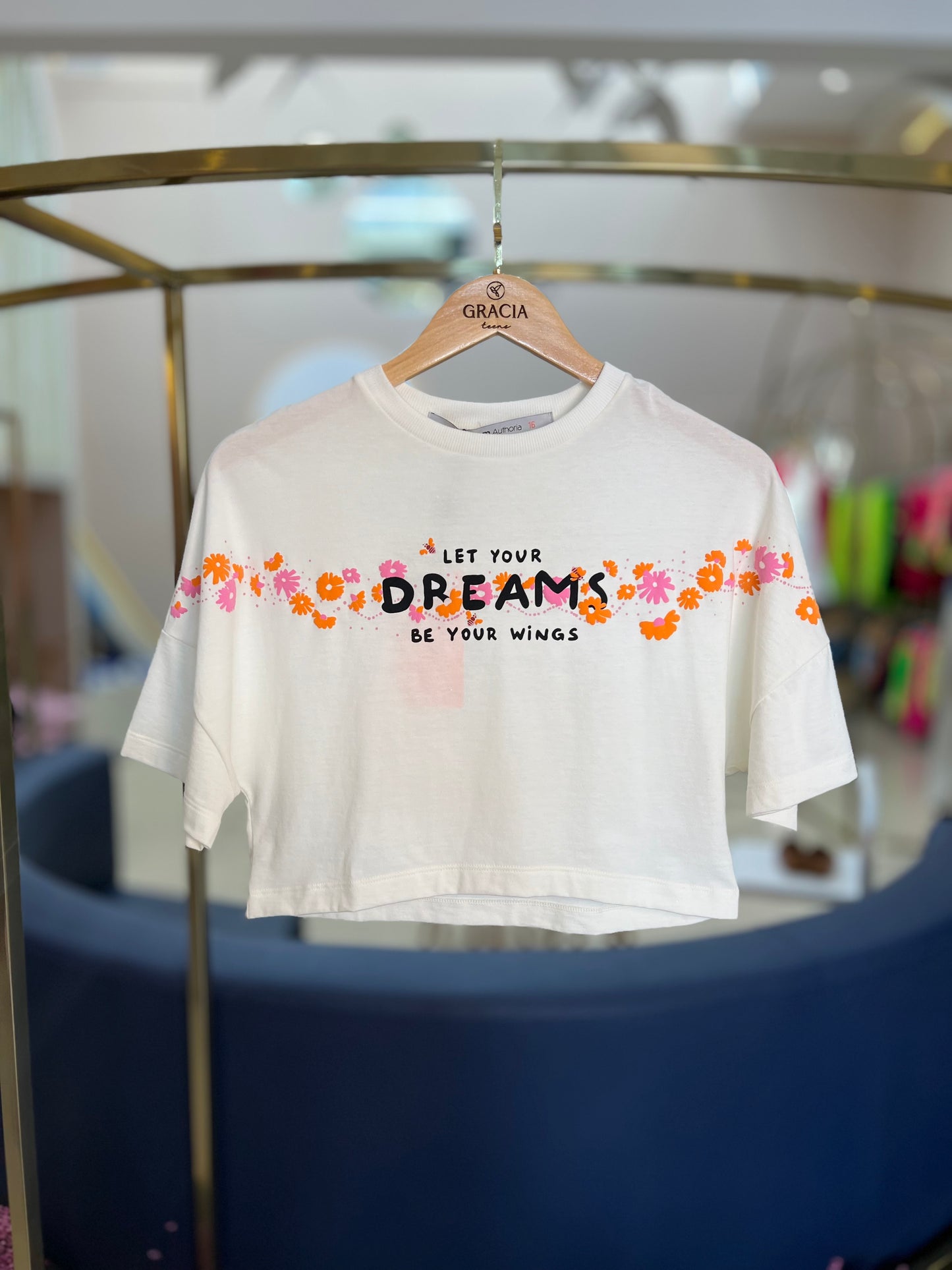 Tshirt Cropped Dreams I Am