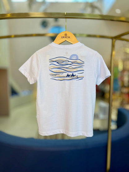 Camiseta Algodão Waves - 1+1 - Gracia
