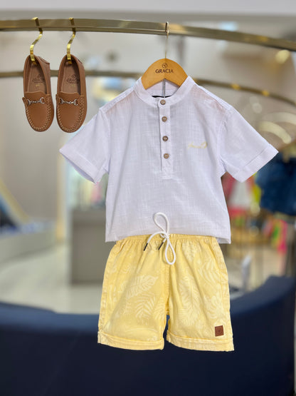 Conjunto Camisa Linho e Bermuda - YCC