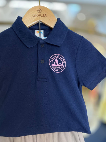 Polo Infantil Farway Marinho - Beabá