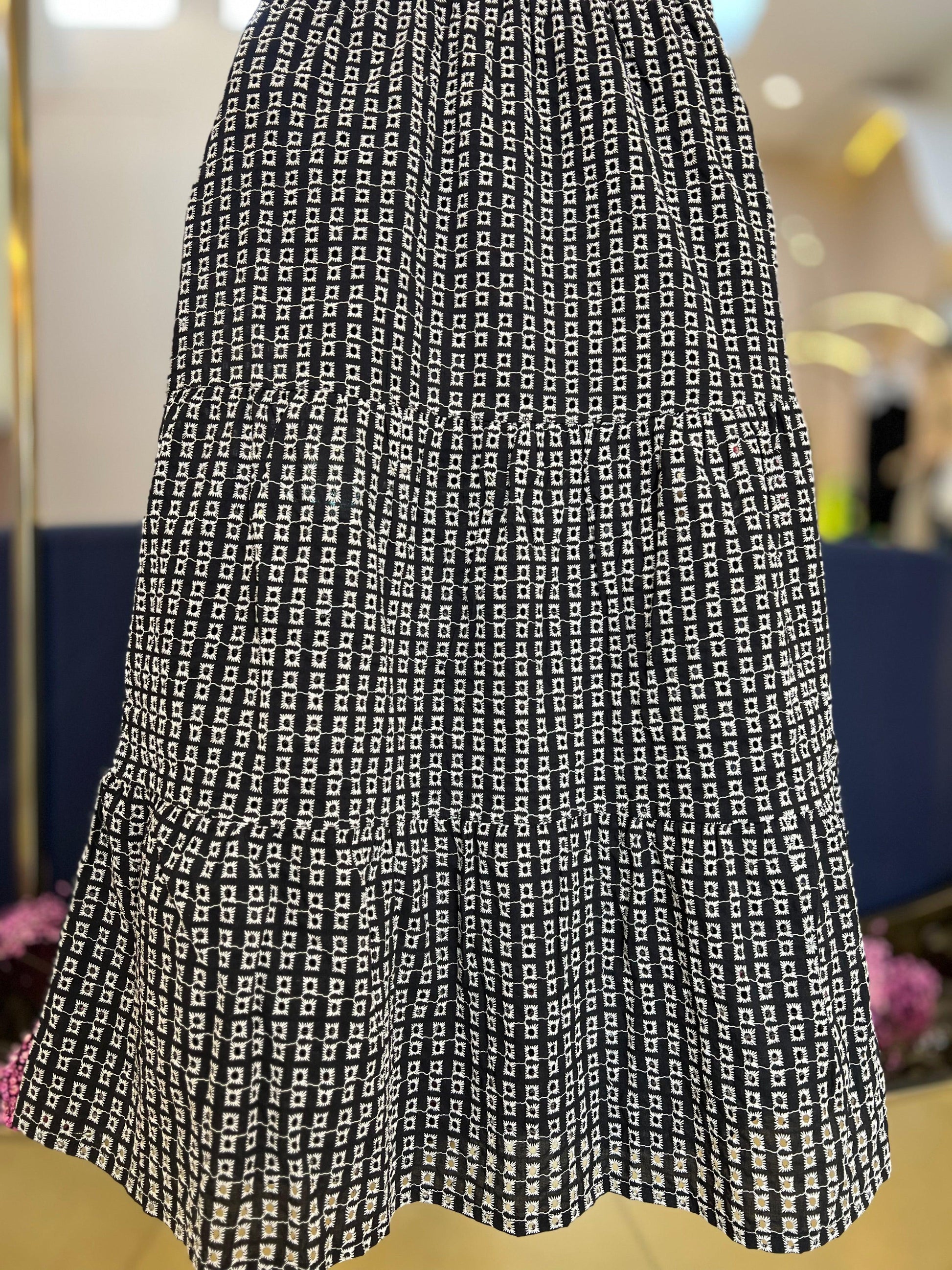 Vestido Midi Laise Black - I Am - Gracia