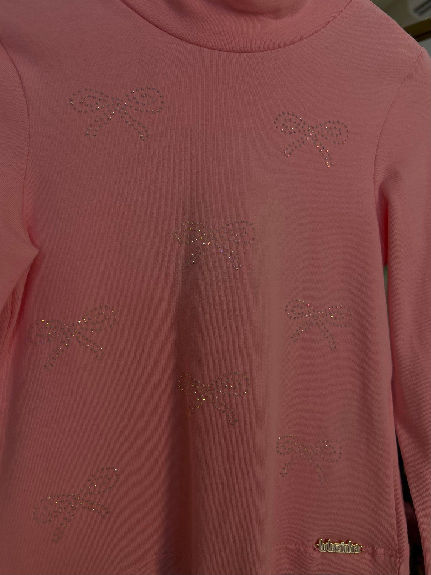 Blusa Algodão ML Rosa - Luluzinha - Gracia