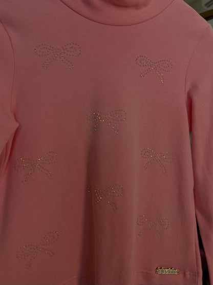 Blusa Algodão ML Rosa - Luluzinha - Gracia