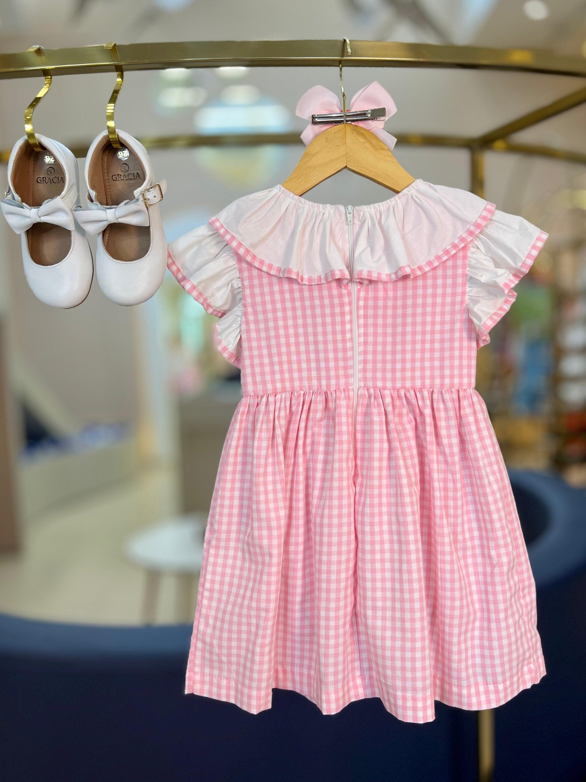 Vestido Gola Moranguinho - Luluzinha - Gracia