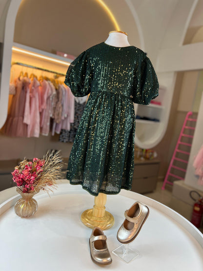 Vestido Paetês Animê - Gracia