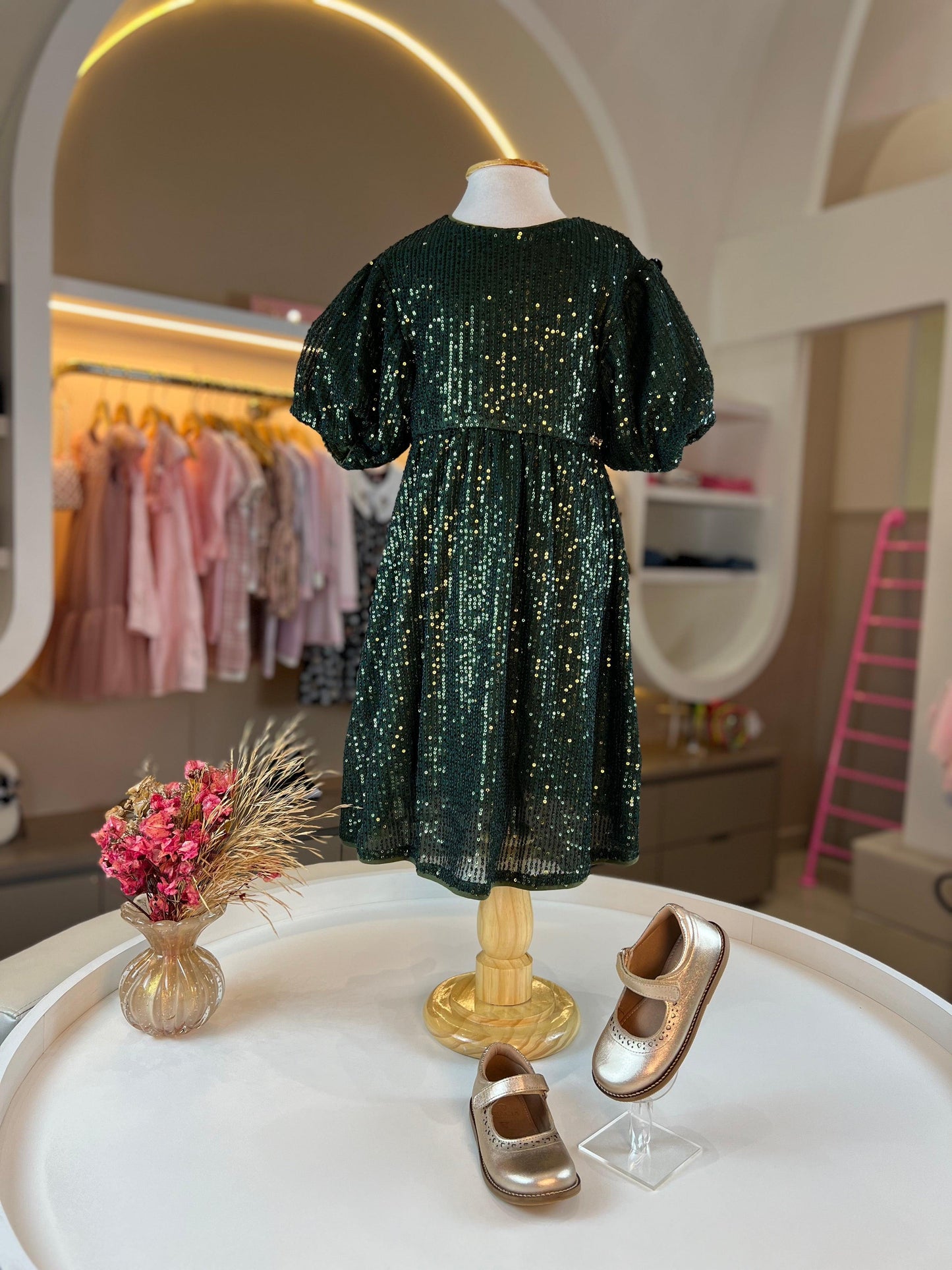 Vestido Paetês Animê - Gracia