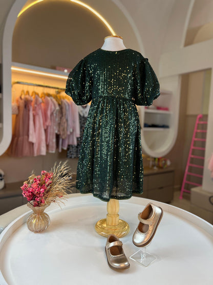 Vestido Paetês Animê - Gracia