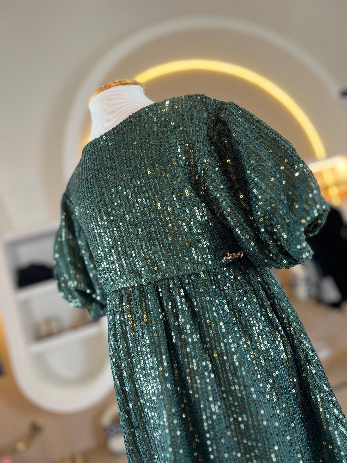 Vestido Paetês Animê - Gracia