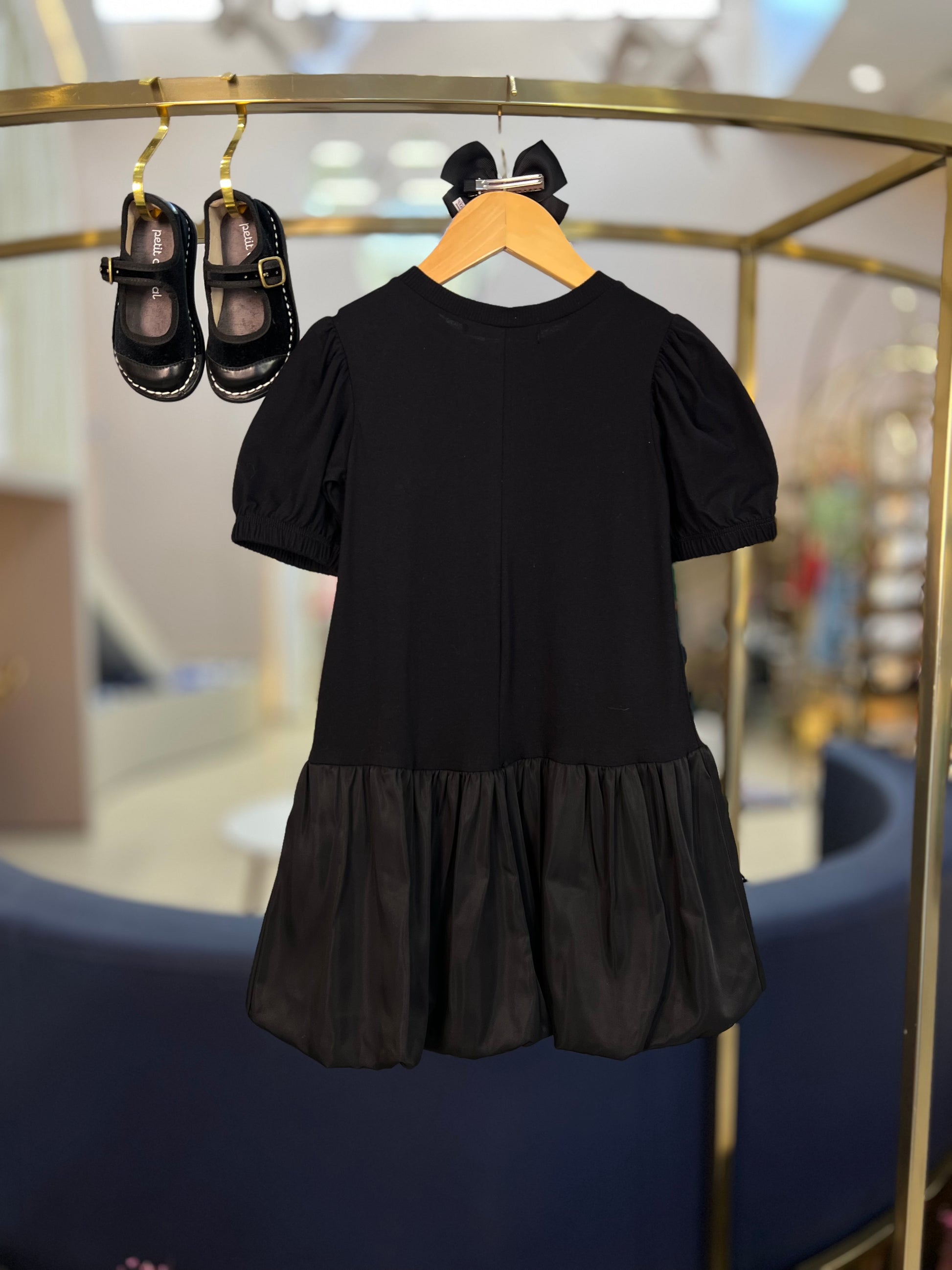 Vestido Tee Dress Preto - Animê - Gracia