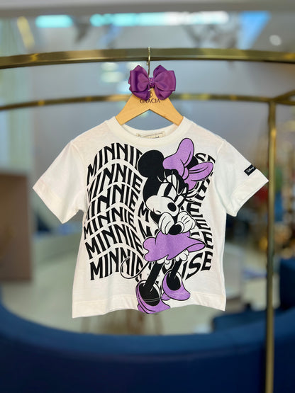 Blusa Minnie Lilás - Animê - Gracia