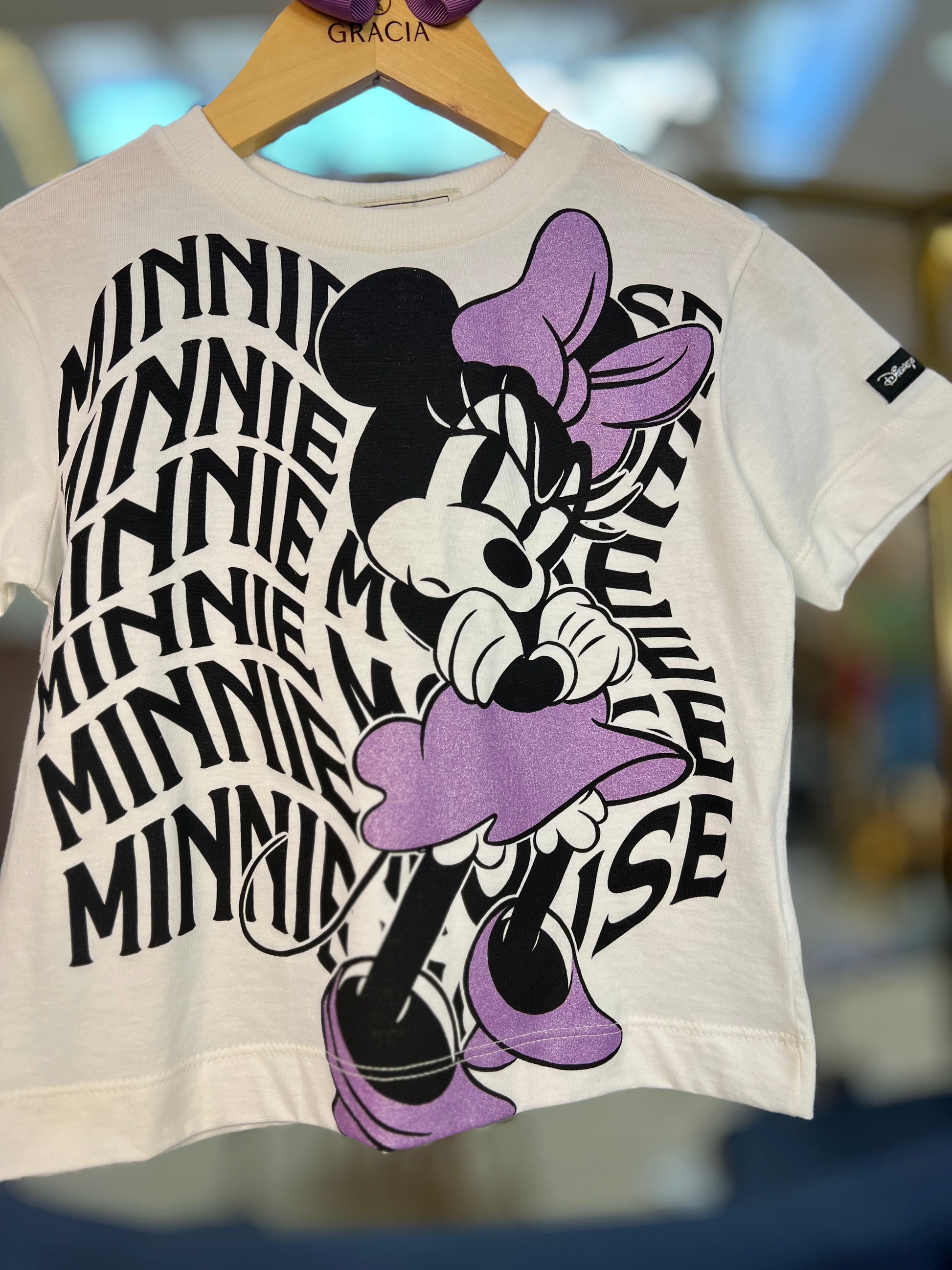 Blusa Minnie Lilás - Animê - Gracia