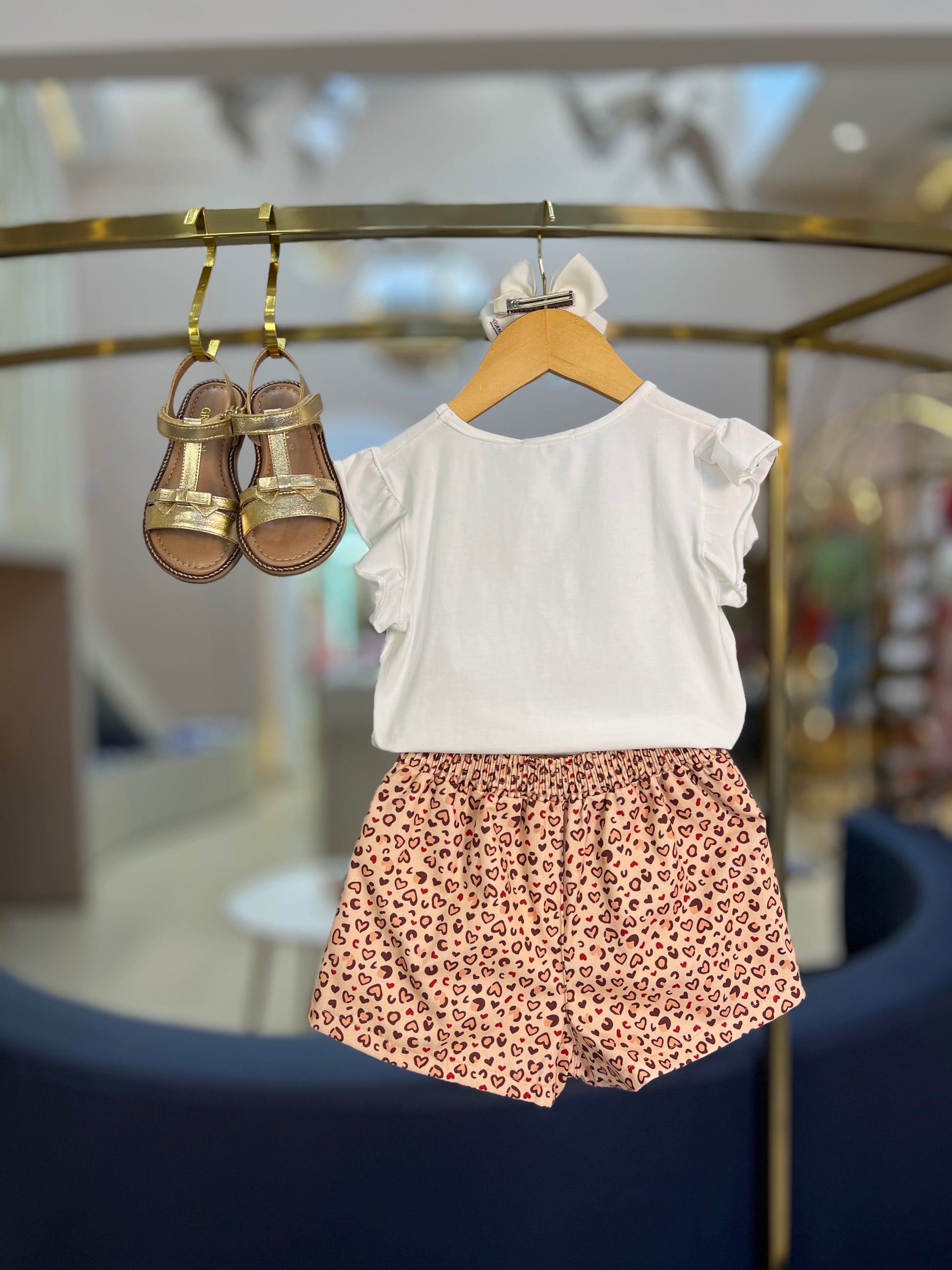 Conjunto Princesa & Leopardo - Petit Cherie - Gracia