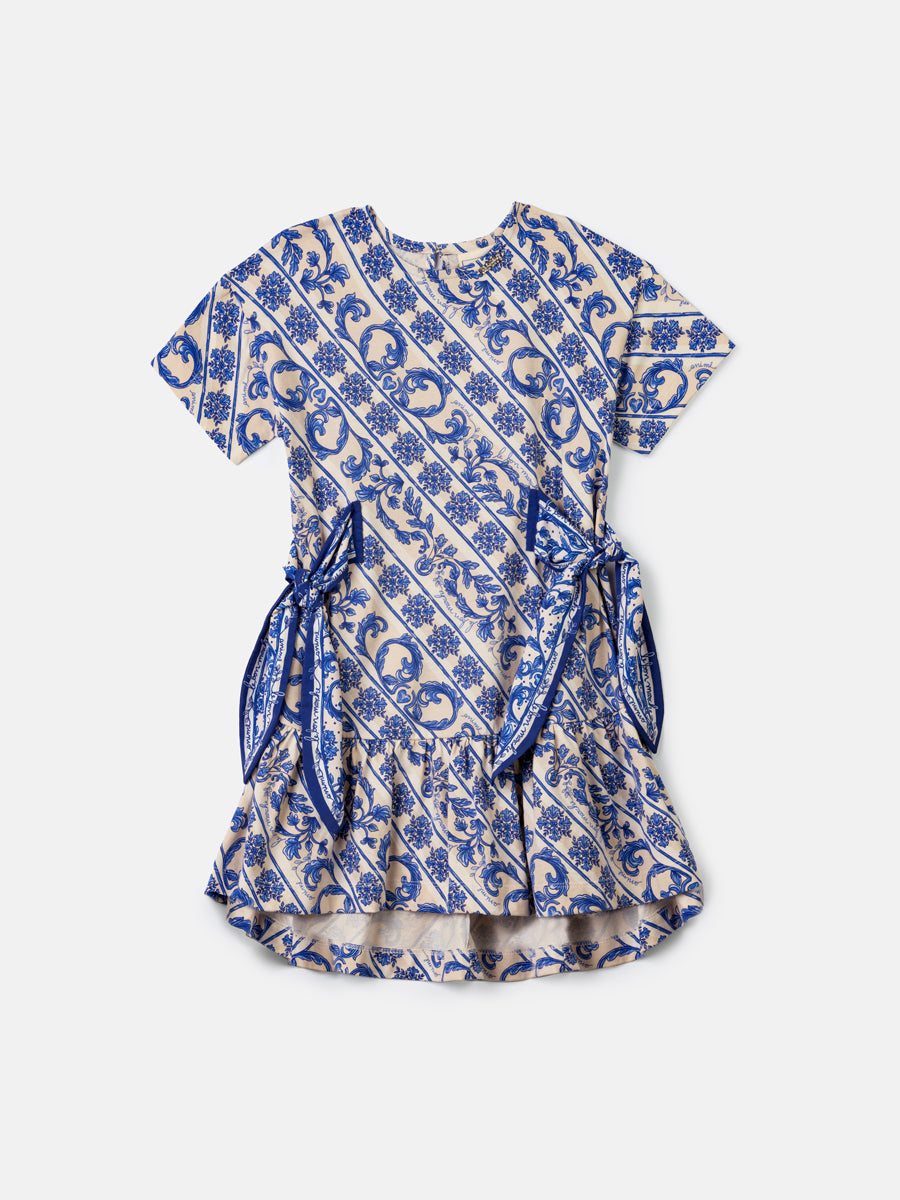 Vestido Infantil Flores DG - Animê