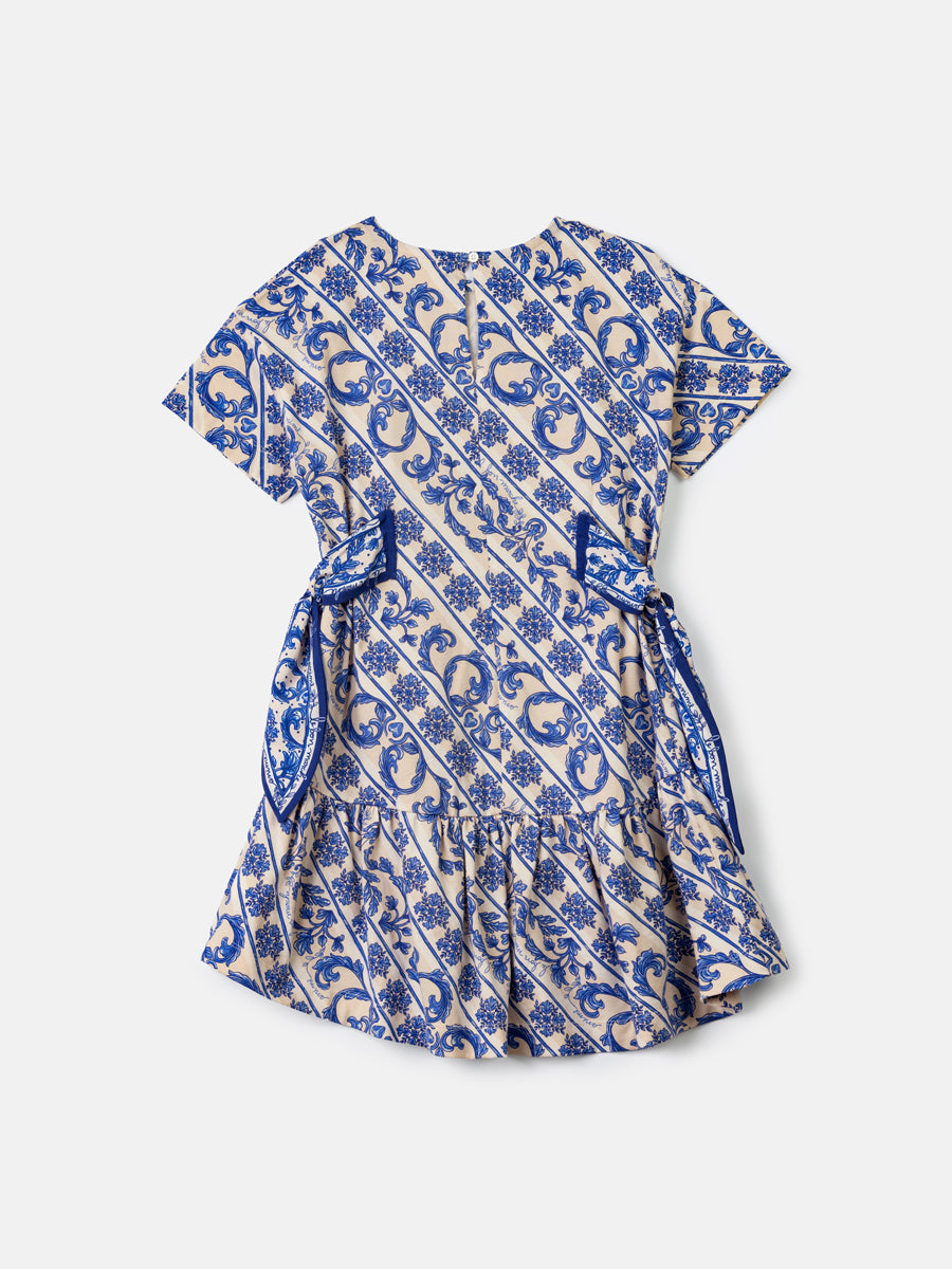 Vestido Infantil Flores DG - Animê