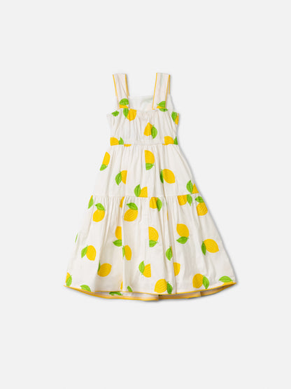 Vestido Infantil Limão Soleil - Animê