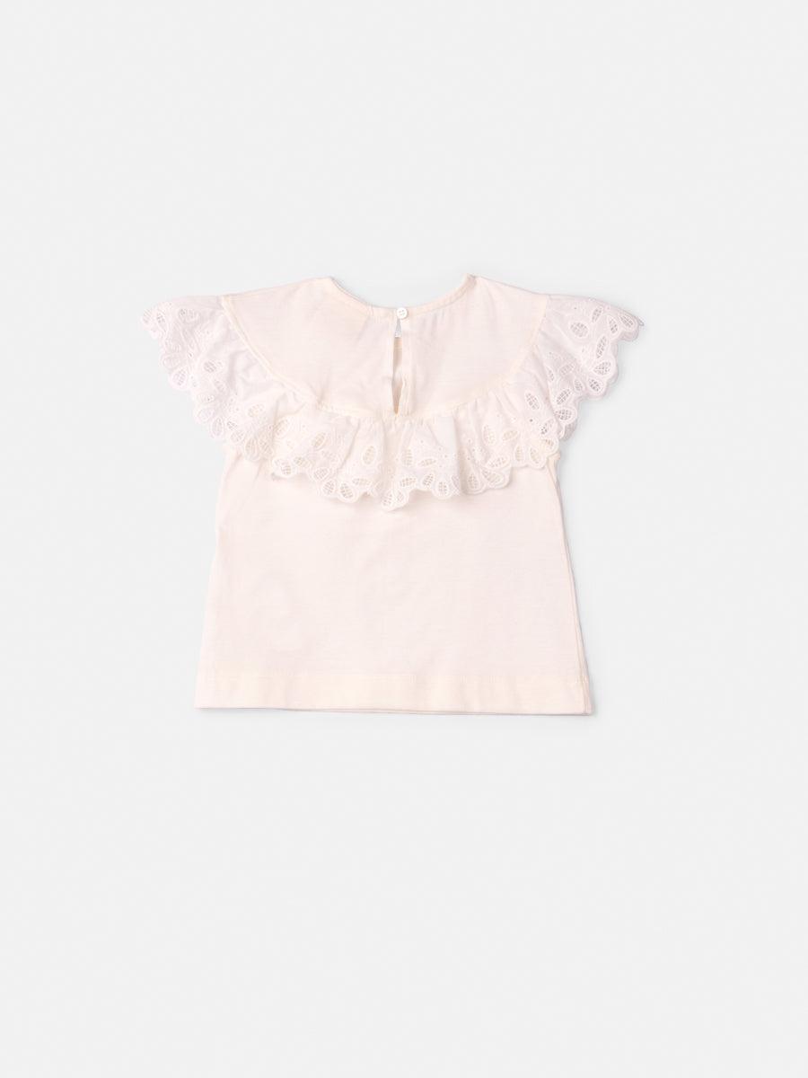 Blusa Bordado Inglês - Animê - Gracia