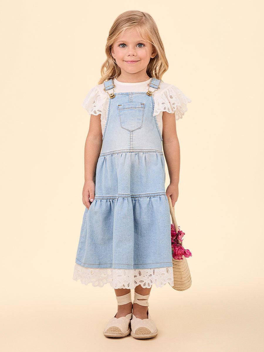 Blusa Bordado Inglês - Animê - Gracia