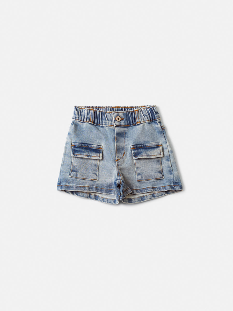Conjunto Infantil Blusa Mickey e Minnie e  Shorts Jeans Two - Animê
