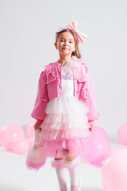 Vestido Festa Babados Tule - Barbie by Pituchinhus - Gracia