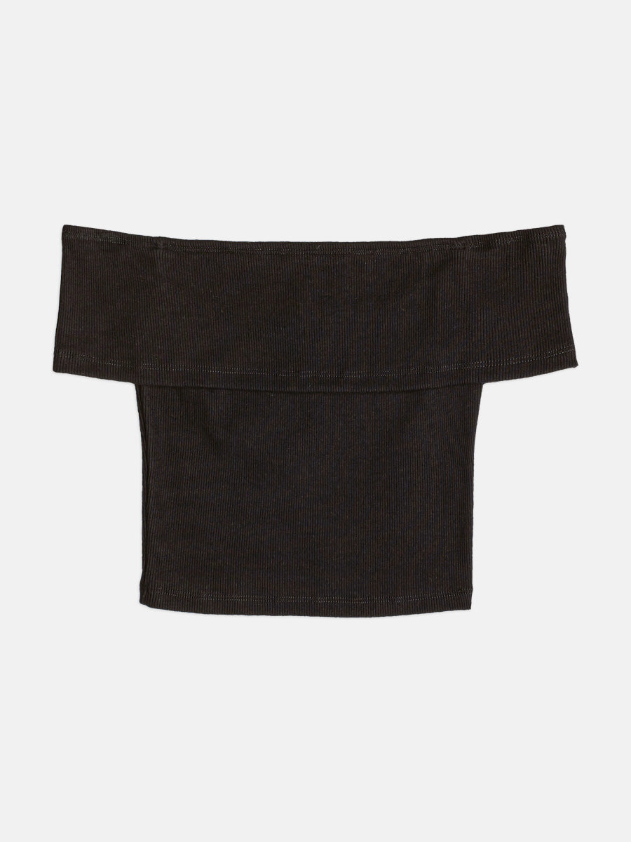 Blusa Teen Ombro a Ombro Preto - Authoria