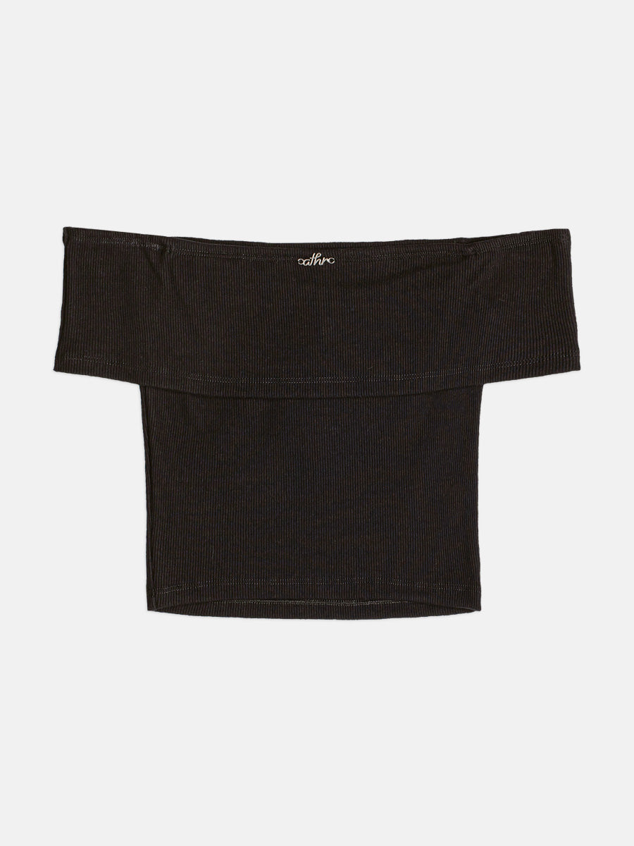 Blusa Teen Ombro a Ombro Preto - Authoria