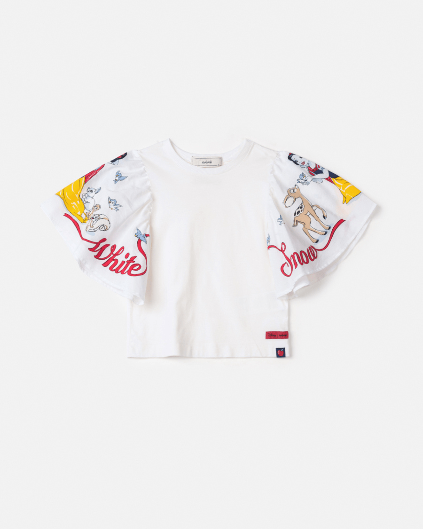 Blusa Mangas Amplas Branca de Neve - Animê - Gracia