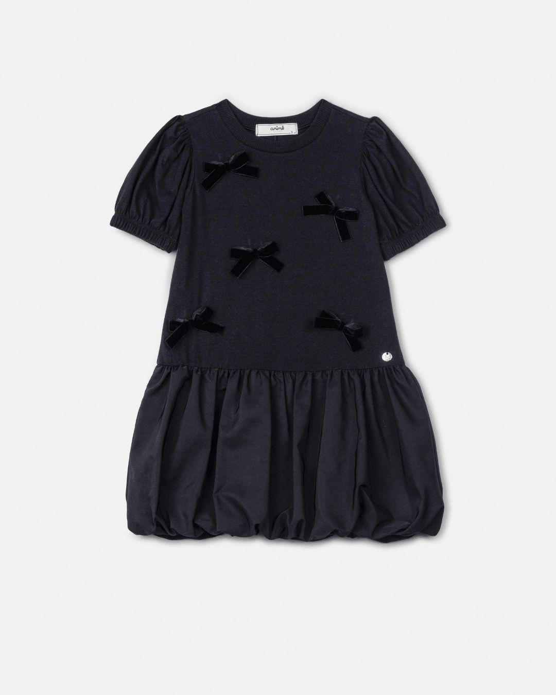 Vestido Tee Dress Preto - Animê - Gracia