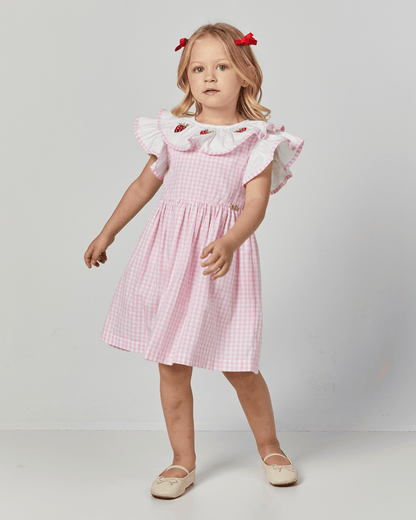 Vestido Gola Moranguinho - Luluzinha - Gracia