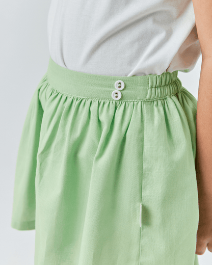 Conjunto Blusa de Algodão e Shorts Voil Acqua - Beabá - Gracia