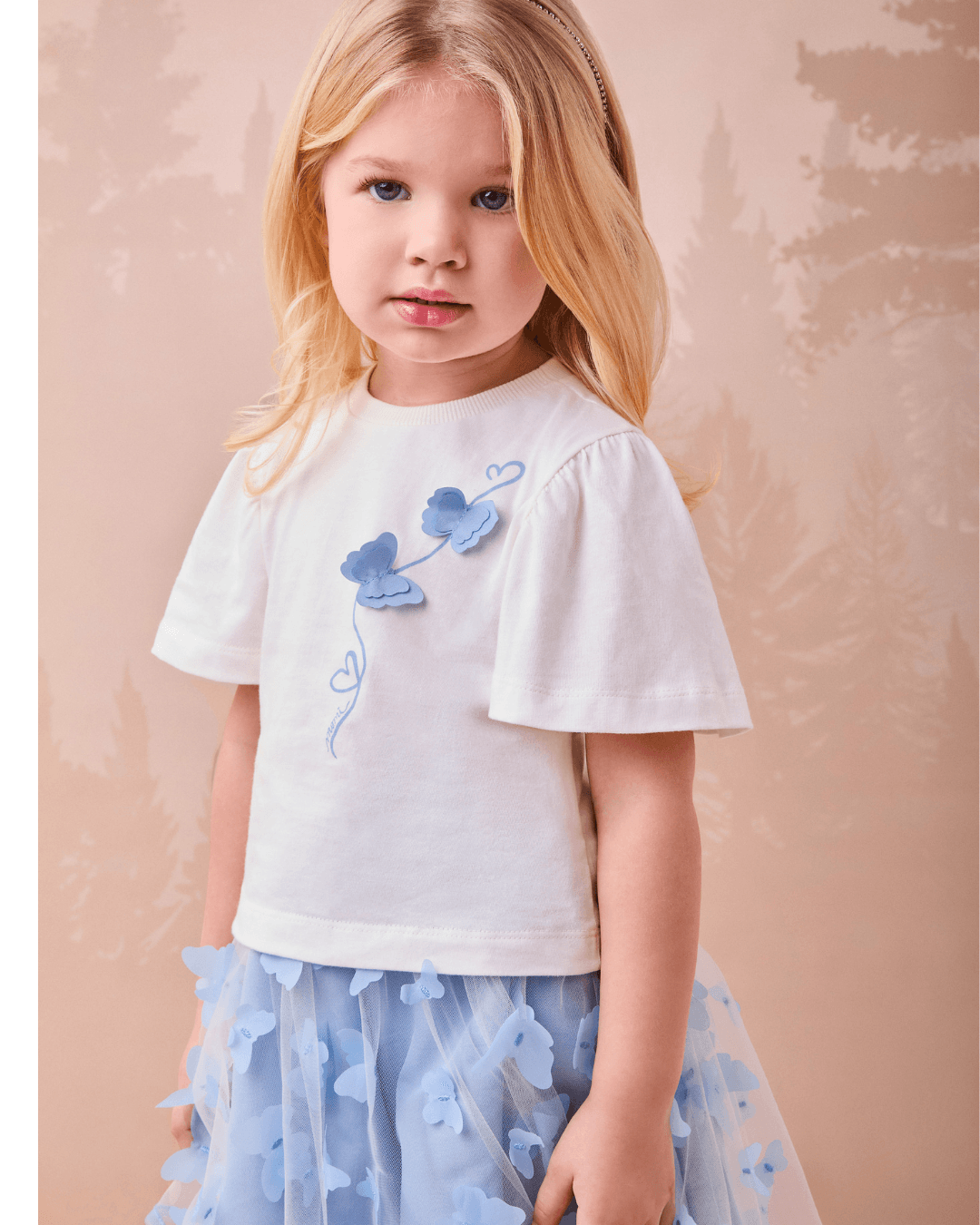 Conjunto Blusa & Saia Borboletas - Momi - Gracia