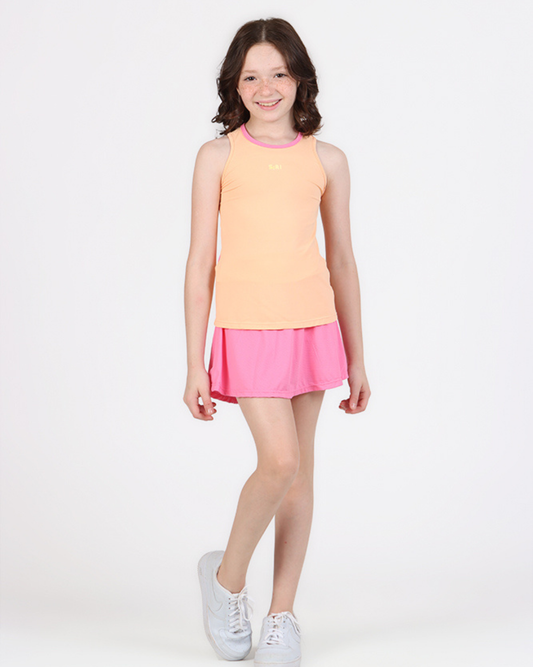 Saia-Short Infantil Dani Acqua Silk Superação - Siri Sport