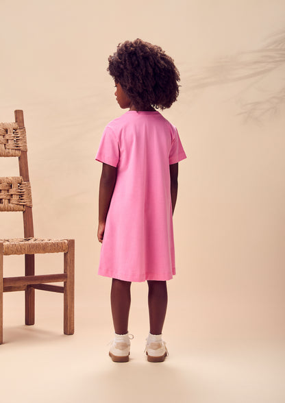Vestido Infantil Minnie Mouse The Finest  Rosa - Animê