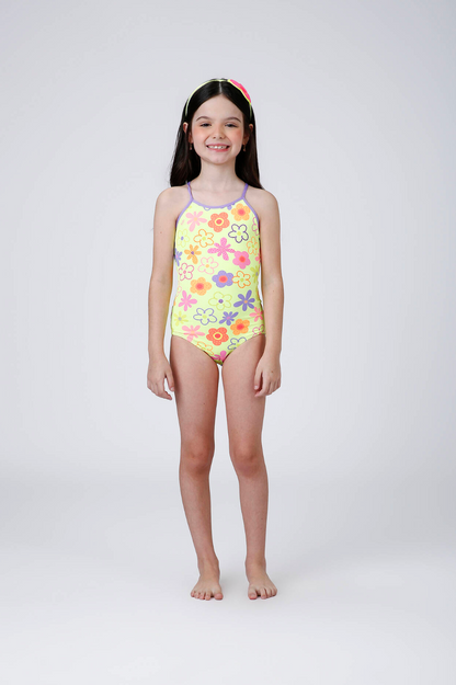 Maiô Infantil Bela Aplic Hot Est Florinda - Siri Kids