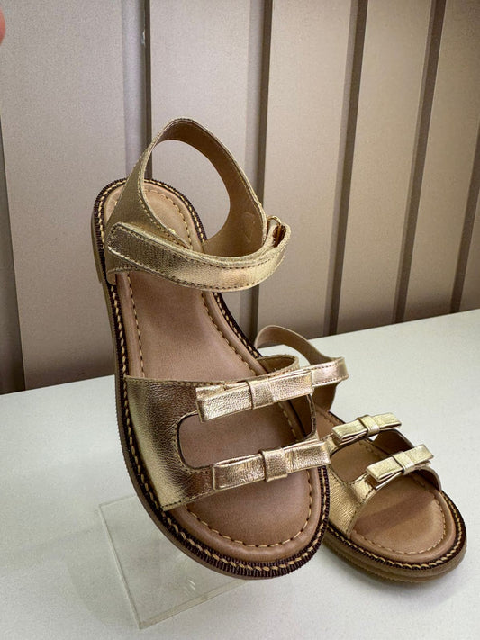 Sandália Infantil Vicky Dourada - Gracia