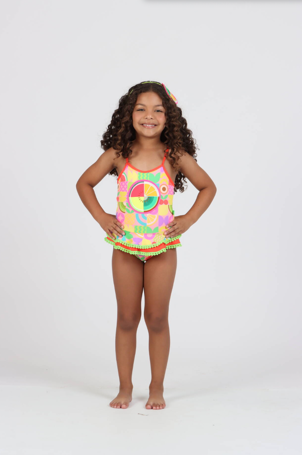 Maiô Infantil Tereza Frutale - Siri Kids