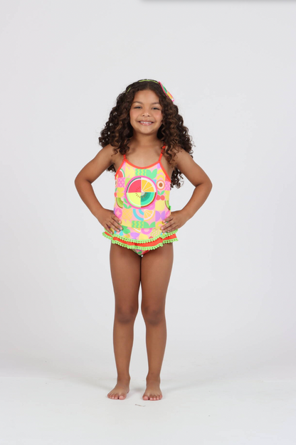 Maiô Infantil Tereza Frutale - Siri Kids