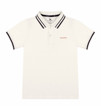 Camisa Polo Infantil Clássica Suedine Off - Charpey
