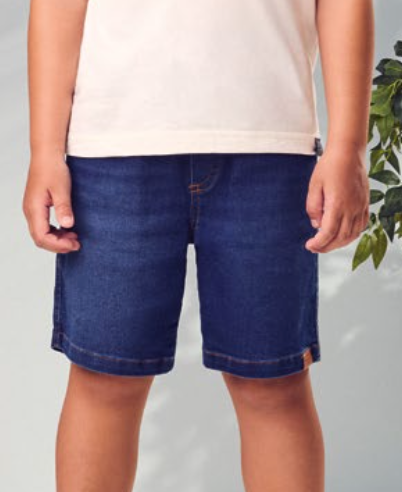 Bermuda Infantil Jeans Blue - Youccie