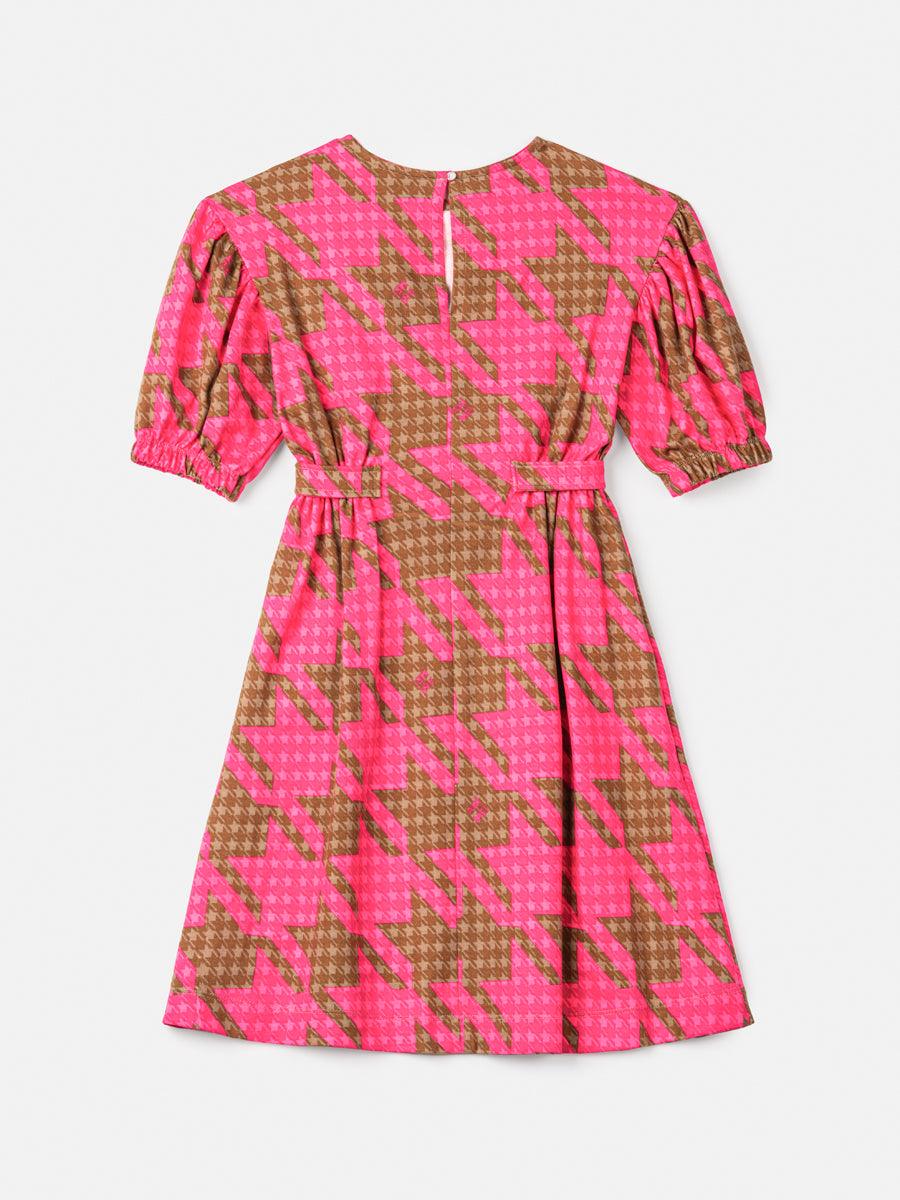 Vestido Maxi Pied de Poule Animê - Gracia