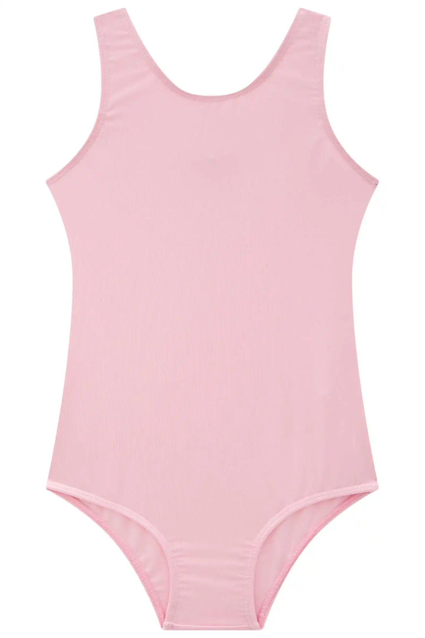 Collant Infantil Regata em Malha Rosa Claro - Infanti