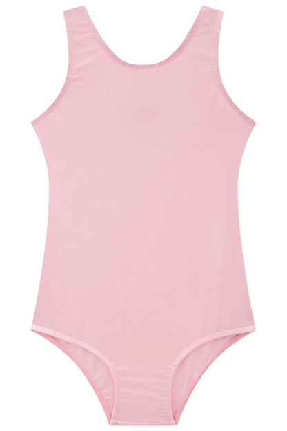 Collant Infantil Regata em Malha Rosa Claro - Infanti