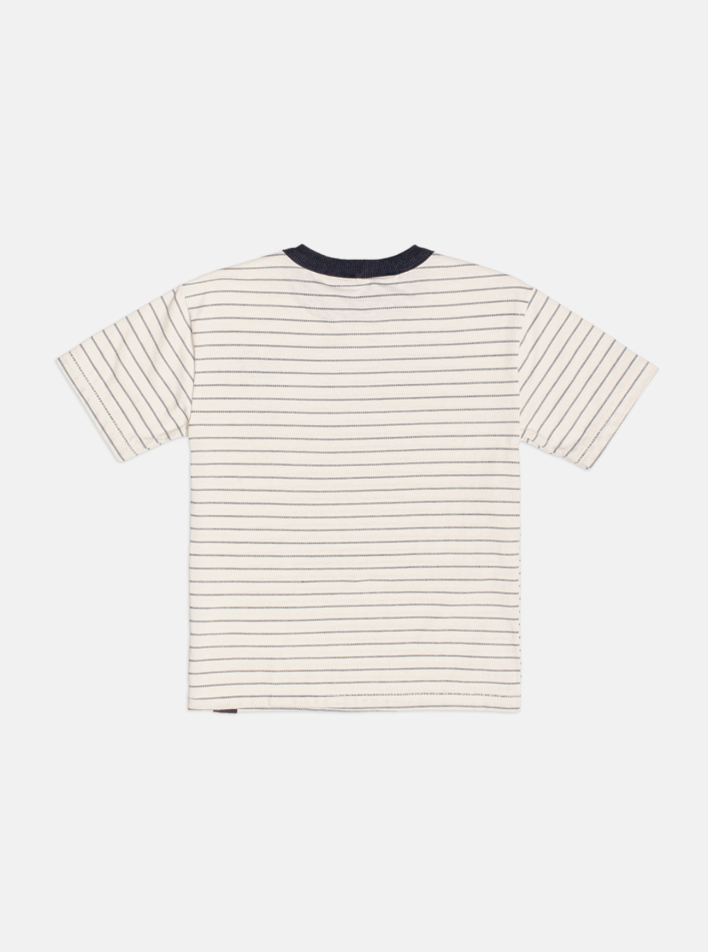 Conjunto Infantil Camiseta Listrada Mickey e Bermuda Sarja Preta - Youccie