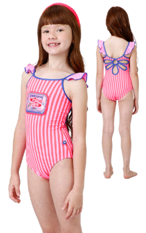 Maiô Infantil Mila Est. Sardinha  - Siri Kids