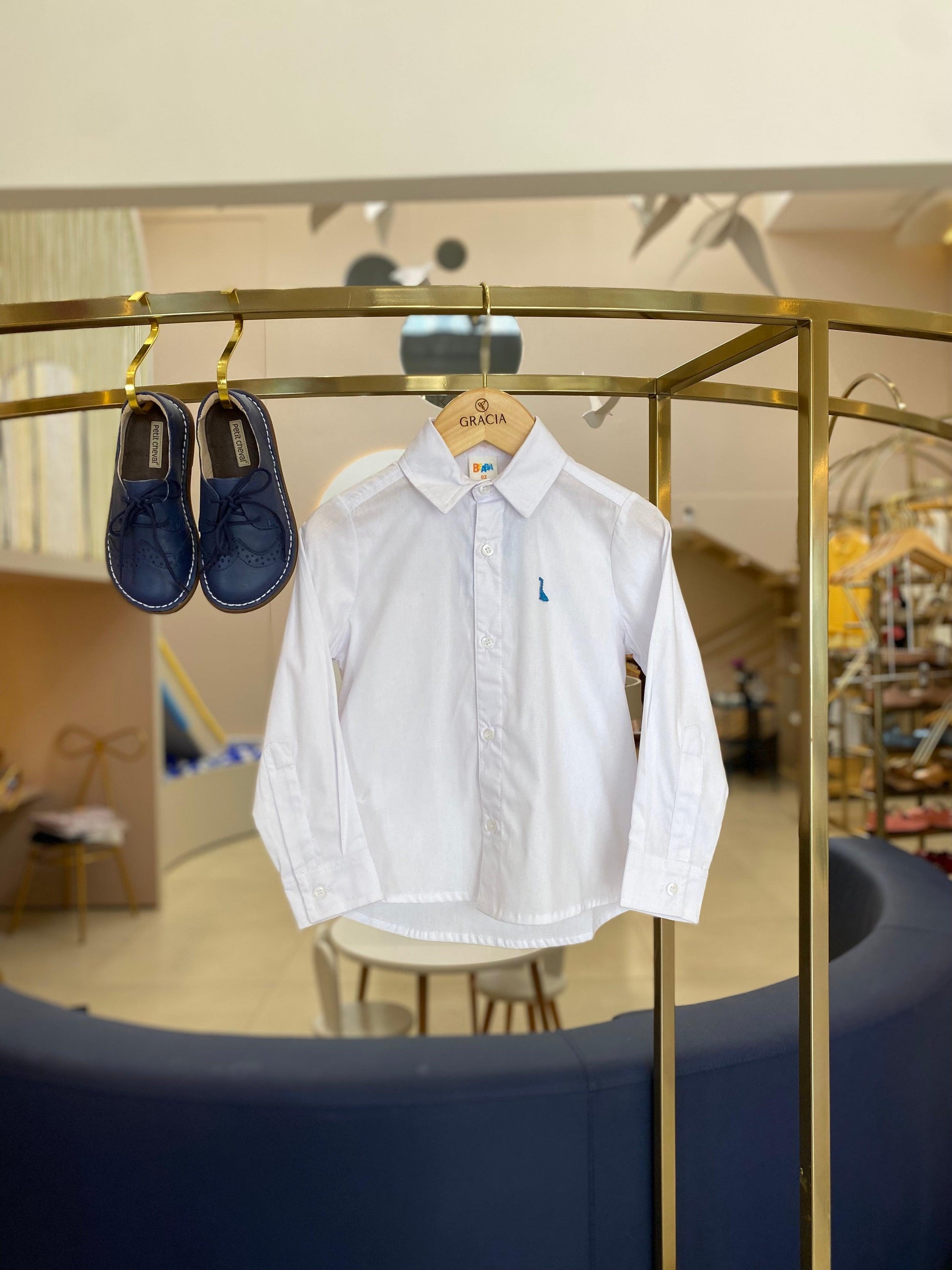 Camisa Tricoline Basics Beabá - Gracia