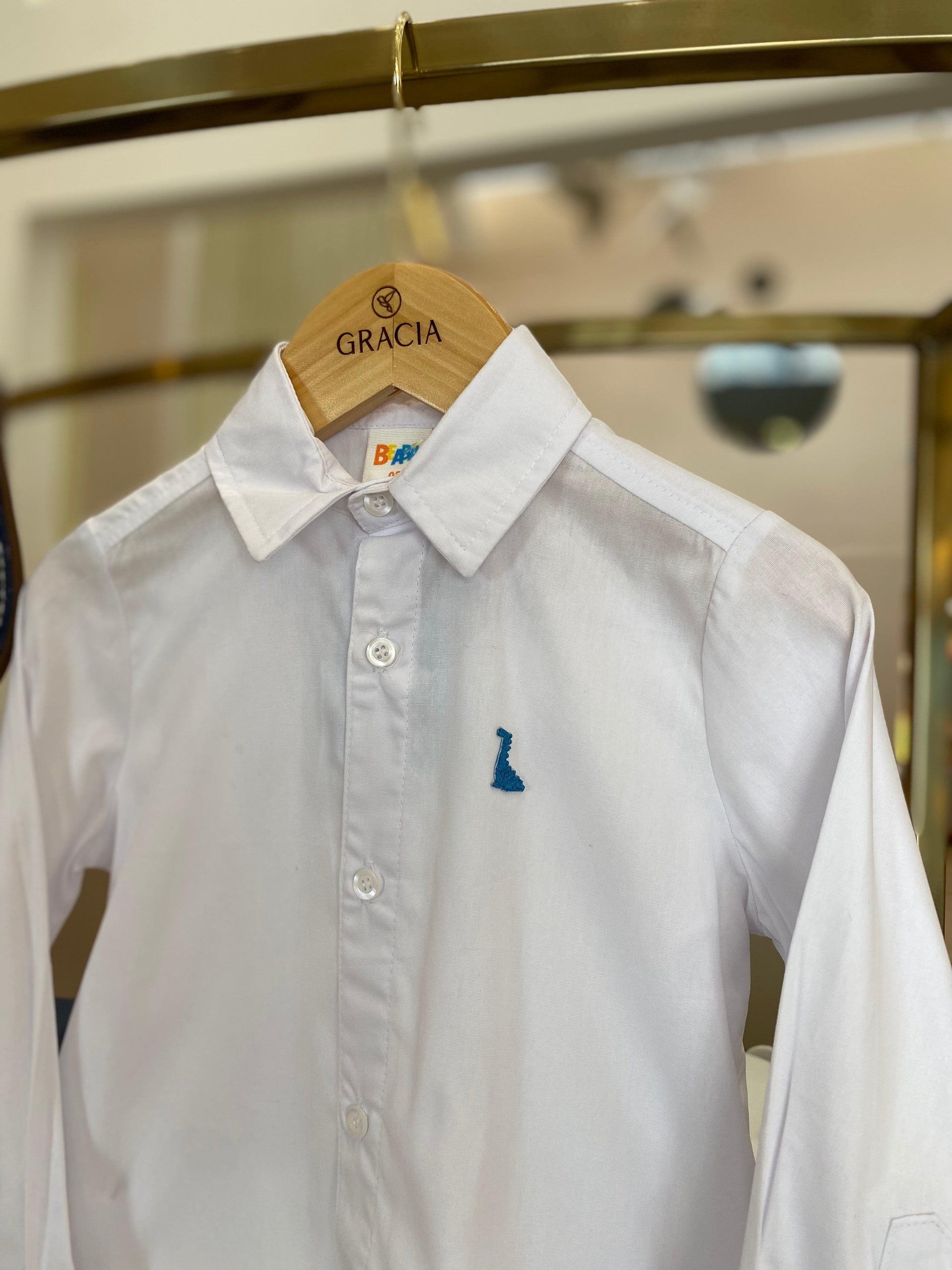 Camisa Tricoline Basics Beabá - Gracia