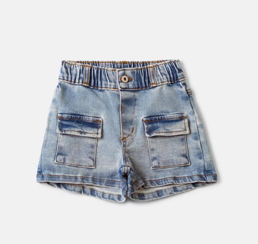 Conjunto Infantil Blusa Mickey e Minnie e  Shorts Jeans Two - Animê